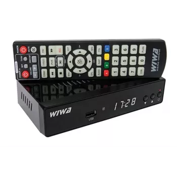 TV priedėlis WIWA H.265 MAXX — DVB-T / DVB-T2 skaitmeninis imtuvas su H.265 (HEVC) palaikymu