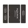 DeLOCK DisplayPort jungiklis, 4K, juodas