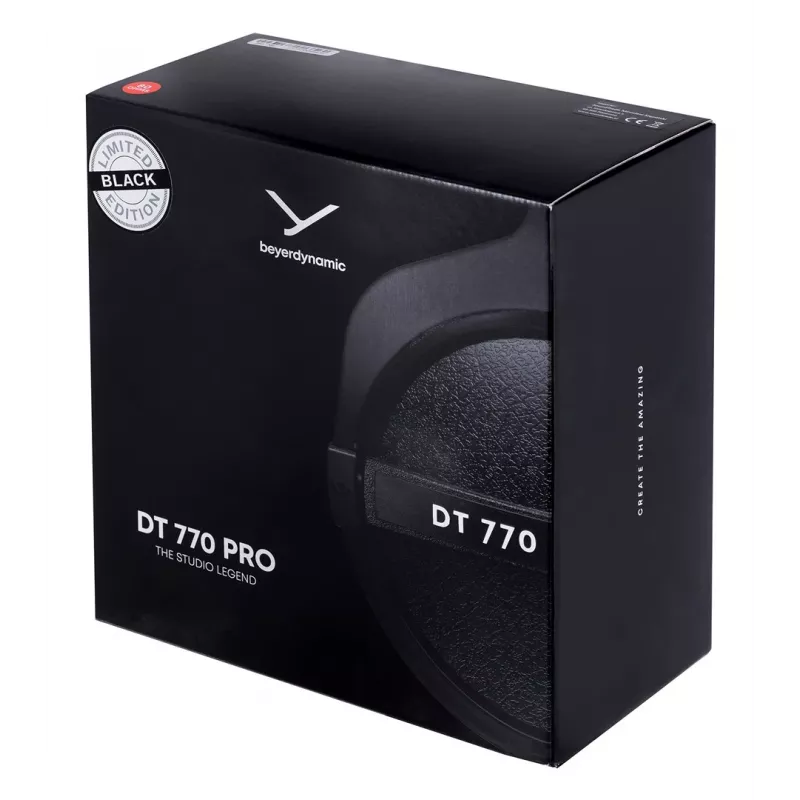 Beyerdynamic DT 770 Pro 80 Ω Black Limited Edition – uždaros studijinės ausinės