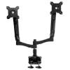 Dvigubas monitoriaus laikiklis SilverStone SST-ARM22BC – juodas