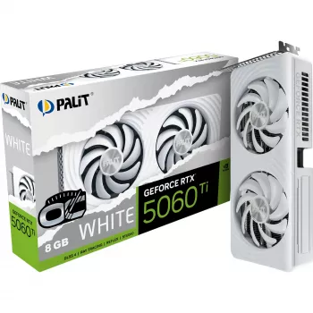 Palit GeForce RTX 5060 Ti White OC 8GB GDDR7 vaizdo plokštė