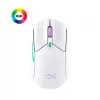 HyperX Pulsefire Haste 2 Core Wls – žaidimų pelė (balta/žalia/violetinė)