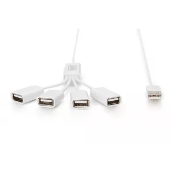 USB 2.0 šakotuvas Digitus Slim Spider DA-70216