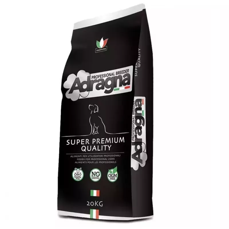 ADRAGNA Super Premium Quality Medium/Maxi Ėriena - sausas šunų ėdalas - 20kg