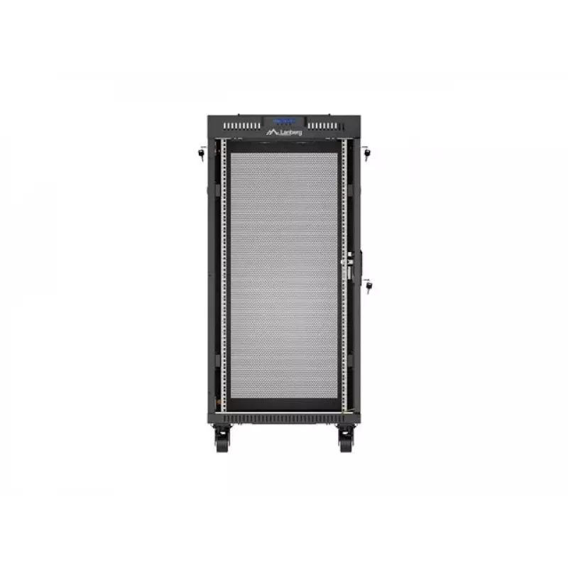 Laisvai pastatomas stelažinis korpusas LANBERG FF01-6824-23BL 24U 600×800 mm IP20 Juodas