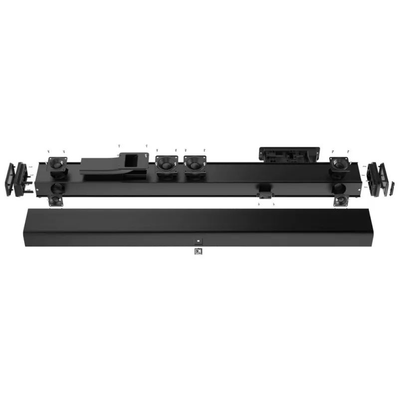 AUDAC IMEO2 Black 2.1.2 kanalų garso juosta 30 W