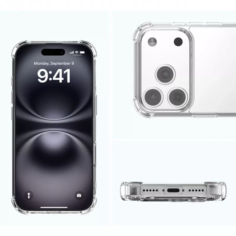 4smarts Hybrid Case Ibiza, dėklas Apple iPhone 17 Pro, suderinamas su MagSafe