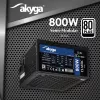 Akyga Classic AK-C1-800 ATX maitinimo blokas 800 W, 80 PLUS, aktyvus PFC, 120 mm ventiliatorius