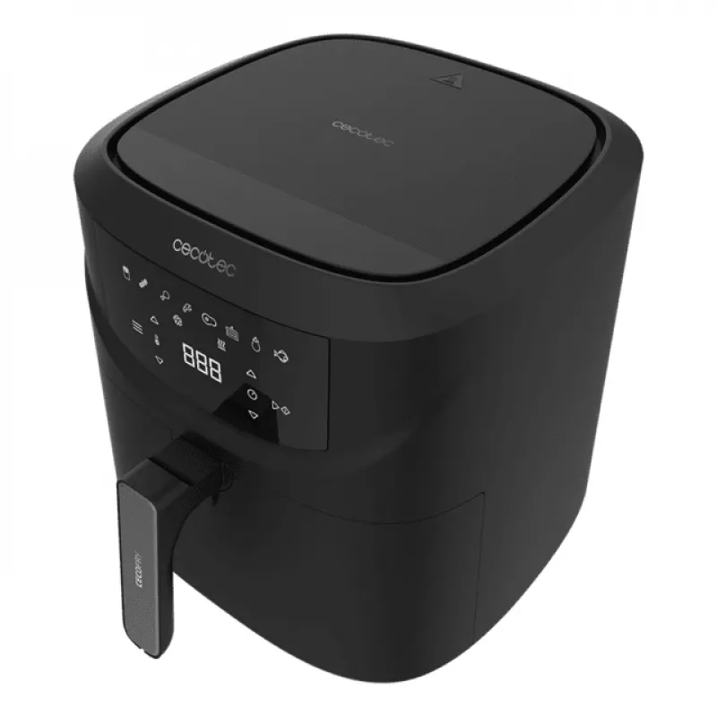 Cecotec Cecofry Absolute 7600, Karšto oro gruzdintuvė, 7,6 l, 80 °C – 200 °C, 60 min