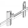 Schroff Montavimo rinkinys TELESC.SL.SLIM Varistar (21120193)
