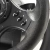 Vairas su pedalais Subsonic SA5426-NG juodas USB 180° sukimas