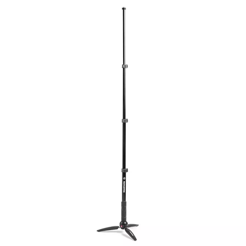 Trikojis Manfrotto Pixi Evo skaitmeniniams fotoaparatams ir kameroms, 3 kojos, juodas