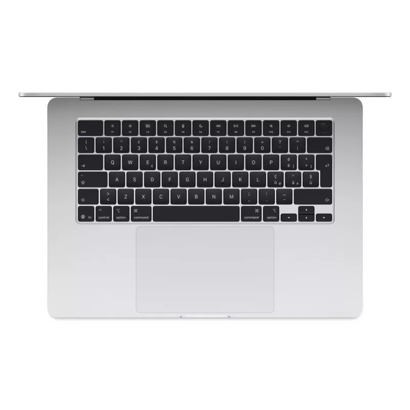 Apple MacBook Air M4 nešiojamas kompiuteris 38,9 cm (15,3 inch) 16 GB 512 GB SSD Wi-Fi 6E macOS Sequoia sidabrinis