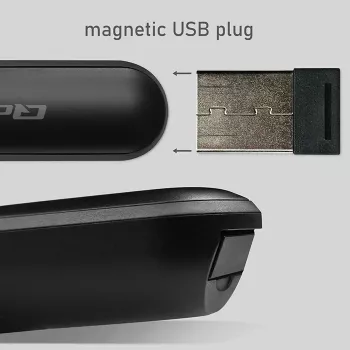 Lazerinis rodyklės pristatymo įtaisas 4v1 USB 3.0 2.4GHz 30m