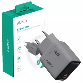 Comet sieninis įkroviklis 1xUSB-C PD 45W PA-C2