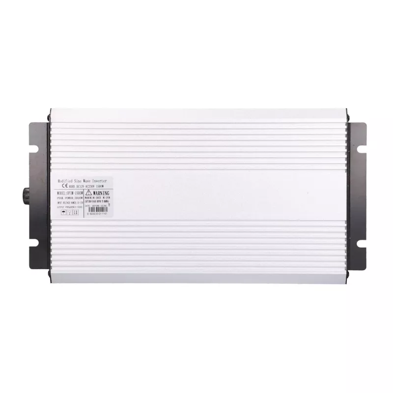 Extralink įtampos keitiklis 12V – 230V, 1500W, modifikuotas sinusas OPIM-1500W