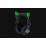 Ausinės Razer Kraken Kitty V2 BT – belaidės Bluetooth, uždengiančios ausis, lankeliu, 20–20000 Hz, 325 g, juodos
