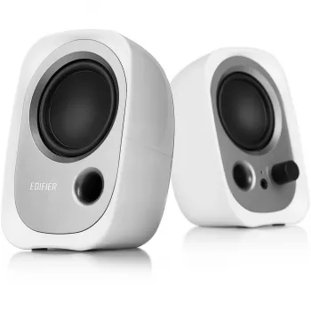 Edifier R12U garsiakalbis – kompiuteriui, 4 W (bendra), baltas (R12U WHITE)
