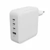 Hyper HyperJuice 100W USB-C GaN kelioninis įkroviklis 3C+1A - Baltas (HJ1002WHWWGL)