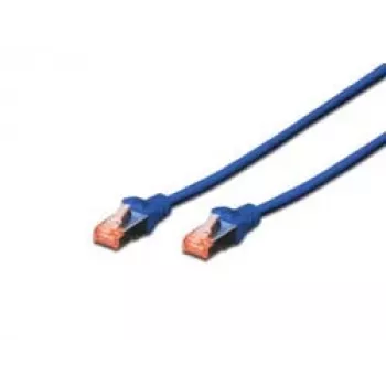 Tinklo kabelis Digitus CAT 6 S/FTP RJ-45 10m mėlynas