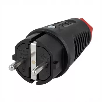 ABL Expert Schuko kištukas 100000043 (TPE) juodas IP44 3x2,5 (100000043)