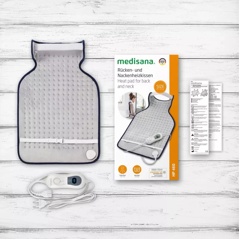 Medisana HP 460 Elektrinis lovos šildytuvas 100 W Pilka