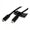 USB-C laidas ROLINE 11.02.9057 USB 3.2 Gen 2 1m juodas