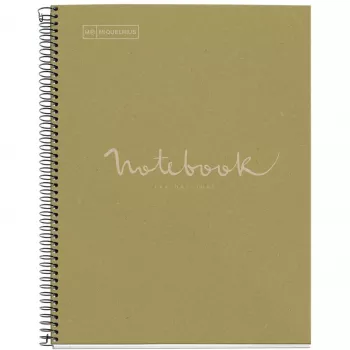 MIQUELRIUS A609555 Kolegijos sąsiuvinis Eco Emotions 1, linijotas, DIN A4, vidinis paraštė