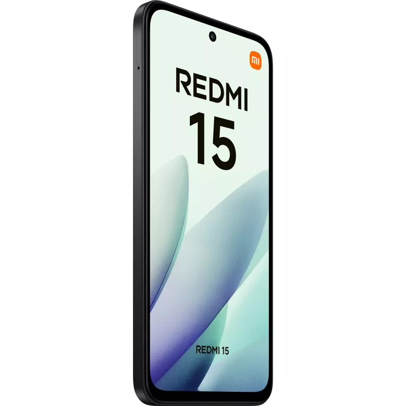 Xiaomi Redmi 15 17.5 cm (6.9 inch) hibridinis dual SIM 4G USB Type-C 6 GB 128 GB 7000 mAh Juoda