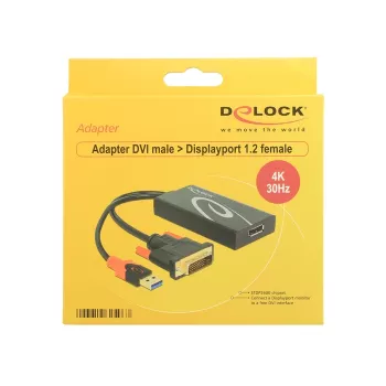 Laidas DVI 24+1 + USB-A / DisplayPort 20p DeLOCK 62596