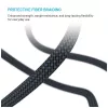 USB-C į USB-C magnetinis pintas laidas FIXED FIXDBM-CC12-GR, USB 2.0, 1,2 m, pilkas