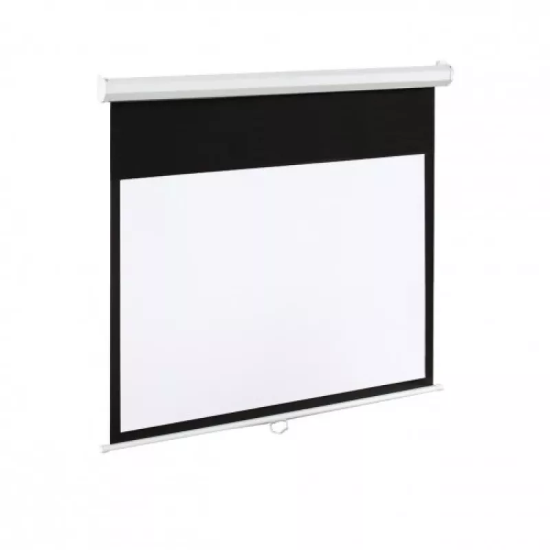 Elektrinis ekranas 100 col. 16:9 120 cm, 265x150 cm, matinis baltas su nuotolinio valdymo pulteliu