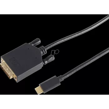 shiverpeaks BS10-58185 Vaizdo kabelio adapteris 1,8 m DVI-D USB Type-C juodas (BS10-58185)