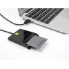 DeLOCK 91724 Juodas USB Type-A kortelių skaitytuvas