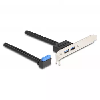 DeLOCK 83015 vidinis USB 3.2 Gen 1 adapteris, juodas, 5 Gbit/s