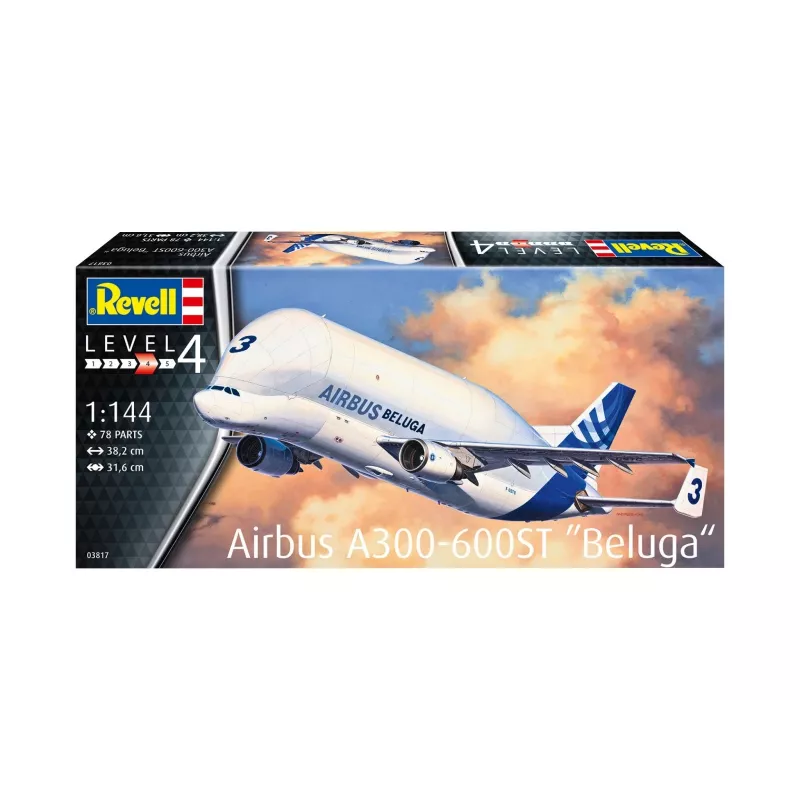 Revell 1/144 Airbus A300-600 Beluga modelio rinkinys