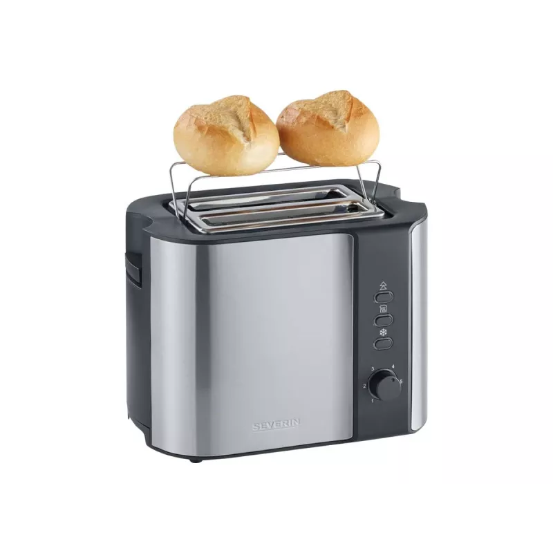 Severin 2589 skrudintuvas 2 griežinėliai 800 W juodas, nerūdijantis plienas