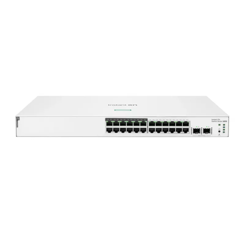 HPE Aruba Networking Instant On 1830 24p Gigabit CL4 PoE 2p SFP 195W jungiklis