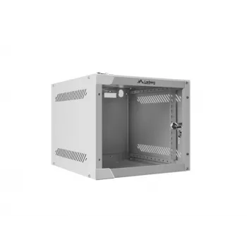 Sieninis stovas LANBERG WF10-2304-10S 4U, 280×310×247 mm, 20 kg talpa, pilka