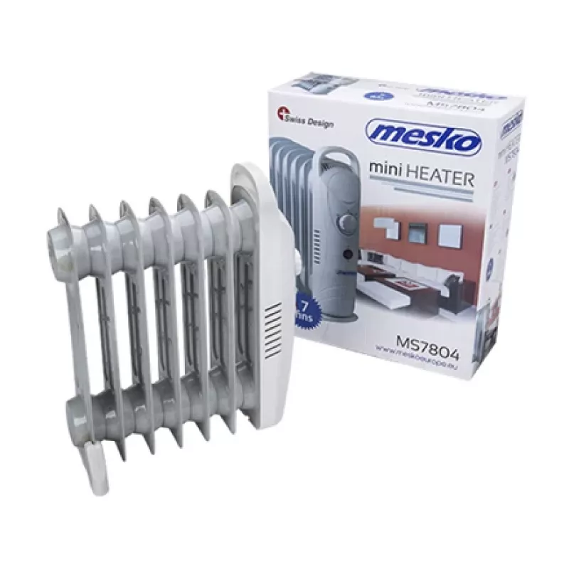 Mesko MS7804 alyvinis elektrinis šildytuvas 700 W baltas