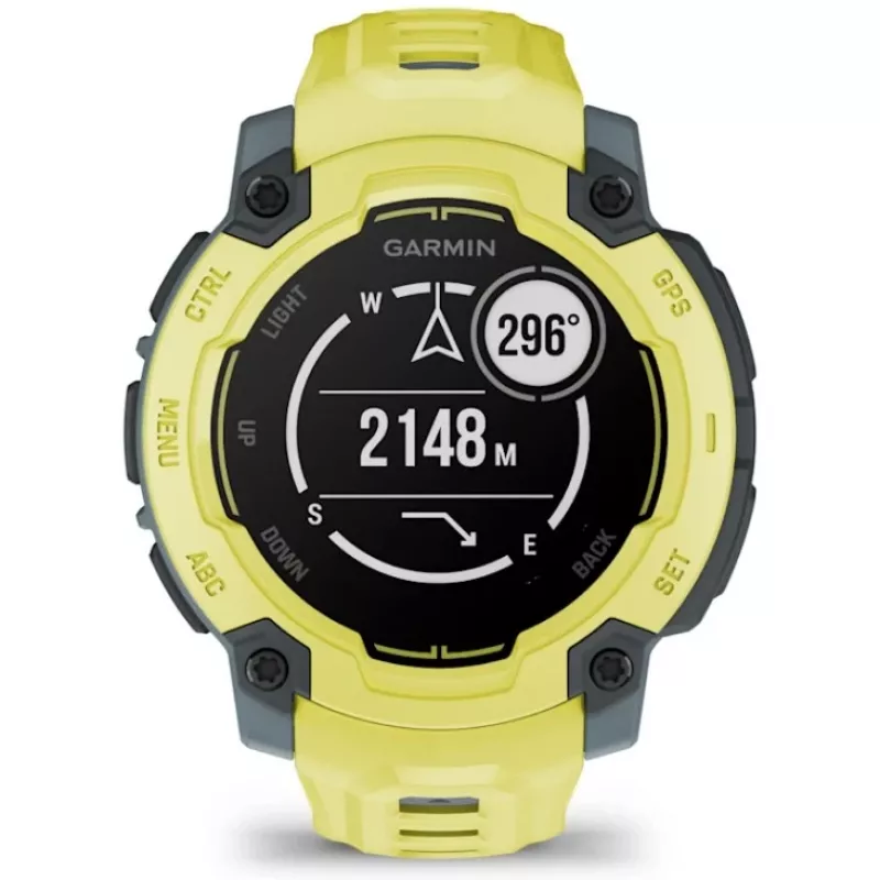 Garmin Instinct E 2,29 cm (0,9 colio) MIP 45 mm skaitmeninis 176 x 176 pikselių Laime GPS palydovinis laikrodis
