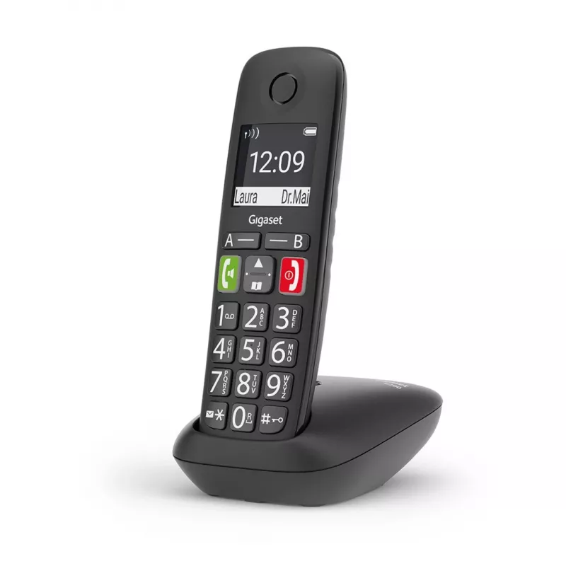 Analoginis/DECT belaidis telefonas Gigaset E290A
