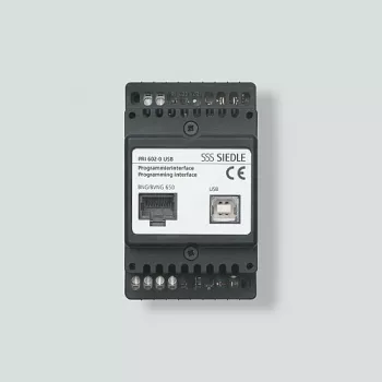 Siedle PRI 602-01 USB maitinimo šaltinis - 53,5 x 60 x 89 mm - 10 - 30 V - 0 - 40 °C - CE - Juoda - IP20 (200036940-00)