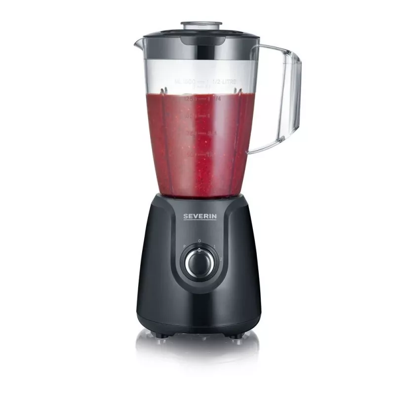 Severin SM 3707 blender 1,5 l stalo blenderis 600 W juodas
