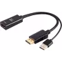 HDMI į USB Type-C laidas ShiverPeaks BS10-01013, 8K@60Hz, 1,0 m