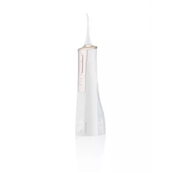 Belaidis oralinis irigatorius ETA Sonetic 270890000, 200 ml, 2 antgaliai, baltas/auksinis