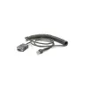 Zebra CBA-R71-C09ZAR serijinis kabelis juodas 2,8 m RS232 DB9