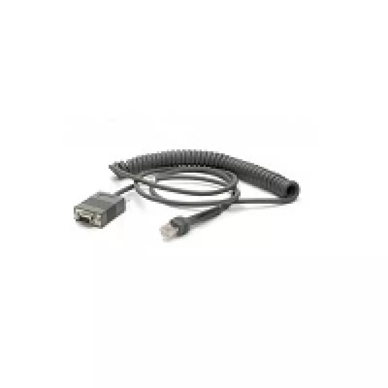 Zebra CBA-R71-C09ZAR serijinis kabelis juodas 2,8 m RS232 DB9