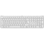 Logitech Signature Slim K950 belaidė klaviatūra – 100% pilno dydžio – Bluetooth 5.1 LE – AZERTY – prancūziška – Off-White (920-012454)