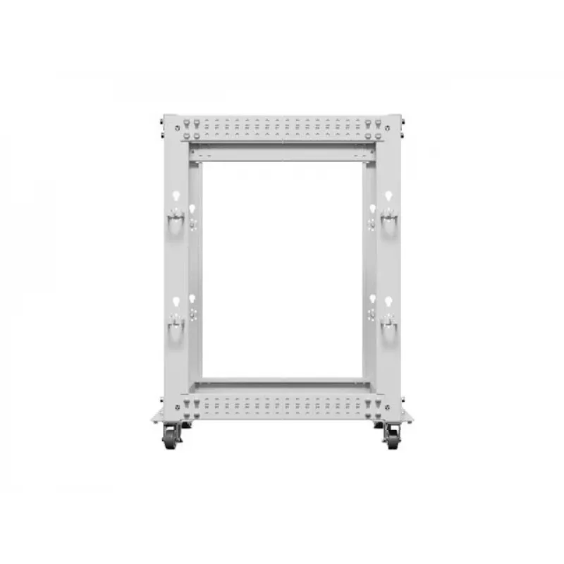 Atviras stovas 19 inch 15U 600x600-1100 pilkas